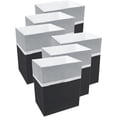 thumbnail image 1 of Clean Cubes 13-Gallon Pop-Up Trash Bins, 6-Pack, Black – Disposable, Collapsible, with Fitted Trash Bags, 1 of 7