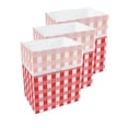 thumbnail image 1 of Clean Cubes 13-Gallon Pop-Up Trash Bins, 3-Pack, Picnic – Disposable, Collapsible, with Fitted Trash Bags, 1 of 7