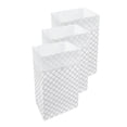 thumbnail image 1 of Clean Cubes 30-Gallon Pop-Up Trash Bins, 3-Pack, Trellis – Disposable, Collapsible, with Fitted Trash Bags, 1 of 7