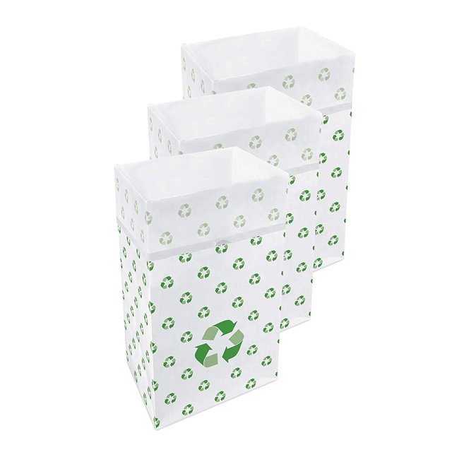 Clean Cubes 30 Gallon Disposable Trash Cans (3Pack / Reusable