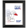 thumbnail image 1 of 14x22 Picture Frame, Black Clean Cut Style 71206–003, 1.25 Inch Wood with Plexiglass, Wall Display, 1 of 4