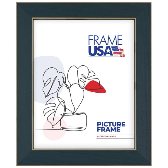 Clean Cut Blue 11x14 Inch Picture Frame