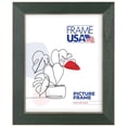 thumbnail image 1 of 24x36 Picture Frame, Green Clean Cut Style 71206–002, 1.25 Inch Wood with Plexiglass, Wall Display, 1 of 4