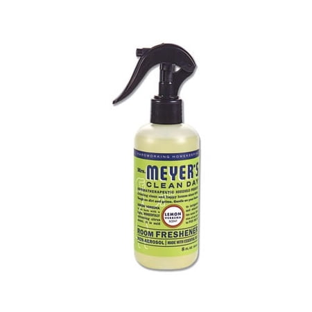 Clean Day Room Freshener Lemon Verbena, 8 oz, Non-Aerosol Spray, 6/Carton