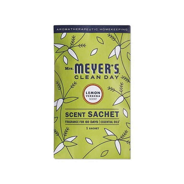 Clean Day Scent Sachets, Lemon Verbena, 0.05 lbs Sachet, 18/Carton