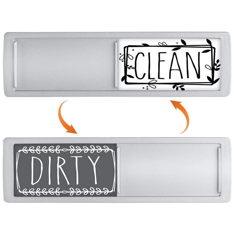 Sign For The Dish Washer Clean Dirty Dishwasher Magnet Sign Easy Read