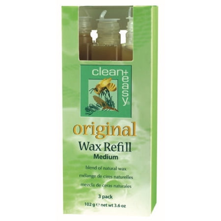Clean & Easy Clean and Easy Medium Original Wax Refill (Pack of 3)