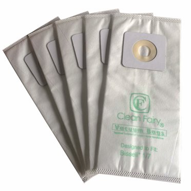 Bissell Vacuum Bags Bissell Vacuum Cleaners CF Clean Fairy 20-Pack - Style 1 & 7 Replacement For PowerForce & PowerGlide Models PowerForce PowerGlide Compatible Bissell Vacuum Bags Style 7