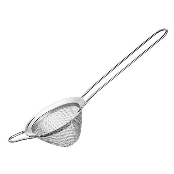Clean Filtration Hanging Hole Design Easy Clean Durable Material Not Easy To Rust Fine Mesh Spoon Filtration Skimmer Filter Oil Strainer Colander Mesh Spoon