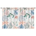 thumbnail image 1 of Clean Floral Curtains 2 Panels 42x54 Inch, Rod Pocket Blackout Drapes for Bedroom and Everyday Simplicity, 1 of 2