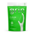 thumbnail image 1 of Clean Flosspyx, Floss Picks, 75 Count, Dental Flossers, Minty Flavor, Recycled Plastic, Super Strong Fine Floss, Tight Teeth, Premium Longer Floss Head, Includes Safe Fold-Back Tooth Pick, 1 of 4