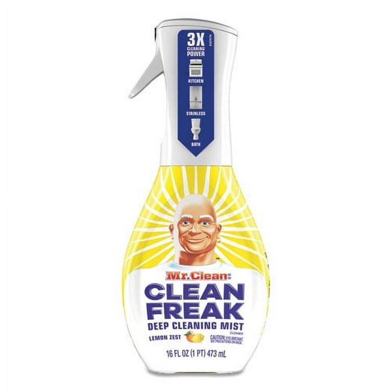 Clean Freak Deep Cleaning Mist Multi-Surface Spray, Lemon, 16 oz Spray Bottle Clean Freak Deep Cleaning Mist Multi-Surface Spray, Lemon, 16 oz Spray Bottle