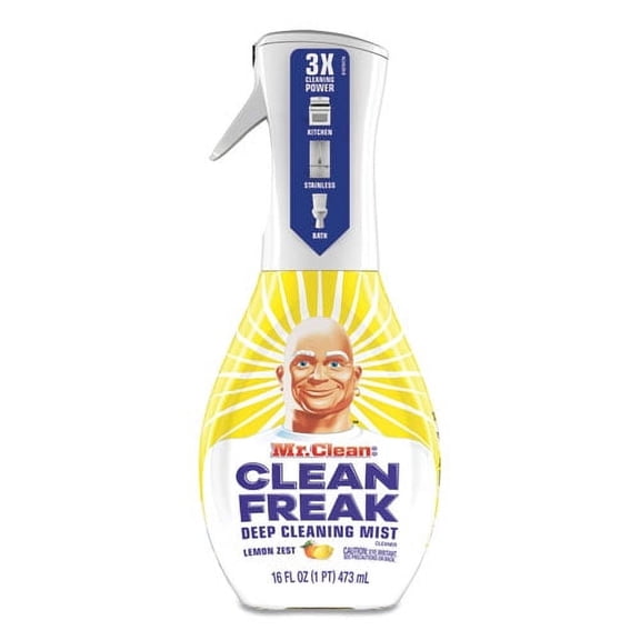 Mr. Clean Clean Freak Multi-Purpose Cleaner, Lemon Zest 16 fl oz (Pack of 10)