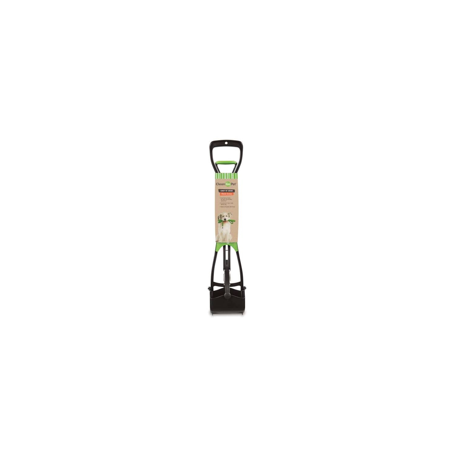Black Plastic Grip-N-Grab Pet Waste Scoop