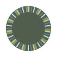 thumbnail image 1 of Clean Green 13'2" Round Area Rug In Color Soft-Color:soft,Material:Nylon, 1 of 2