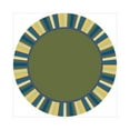 thumbnail image 1 of Clean Green Bold 7 ft.7 in. Round  WearOn Nylon Machine Tufted- Cut Pile Just for Kids Rug, 1 of 1