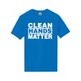 thumbnail image 1 of Clean Hands Matter Short Sleeve Neon T-Shirt, 1 of 1