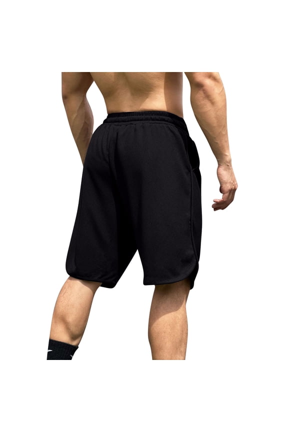 Clean Hiking Cargo Shorts for Mens Summer High Waisted Jogger Goth Grunge Pants Baggy Stretchy Wide Leg Bermuda Shorts Comfort Casual Sweatpants Gym Traning Track Pants with Mutil Pockets