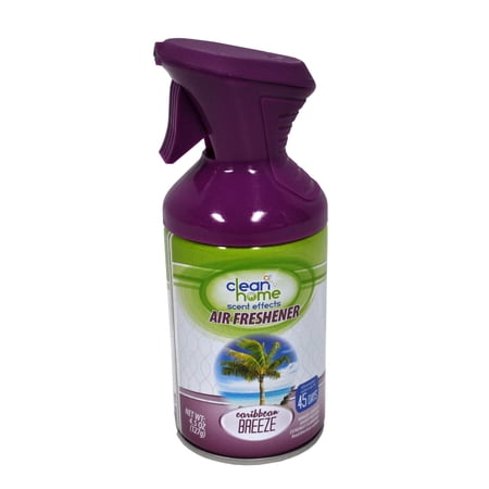Clean Home Air Freshener With Trigger Caribbean Breeze