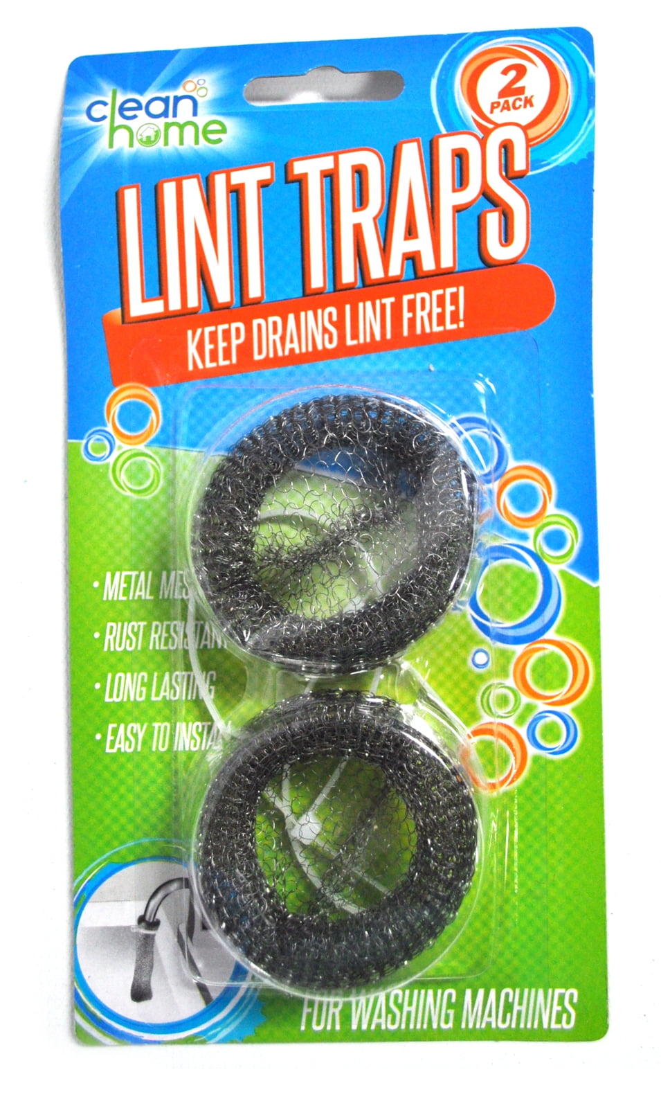 25 Washing Machine Aluminum Lint Traps Snares Catchers With Ties FREE  SHIPPING!