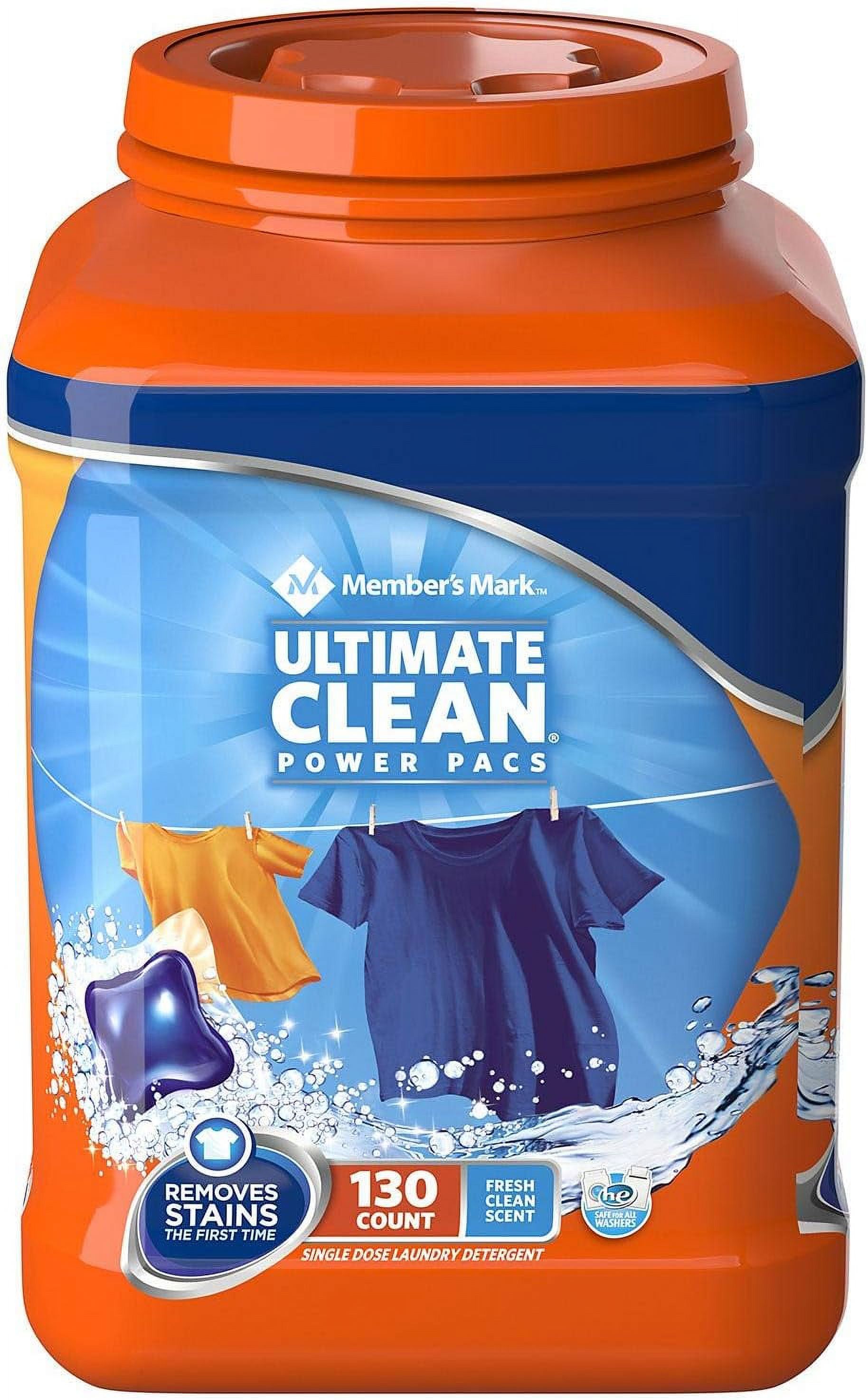 Clean Laundry Pacs (130 Loads)