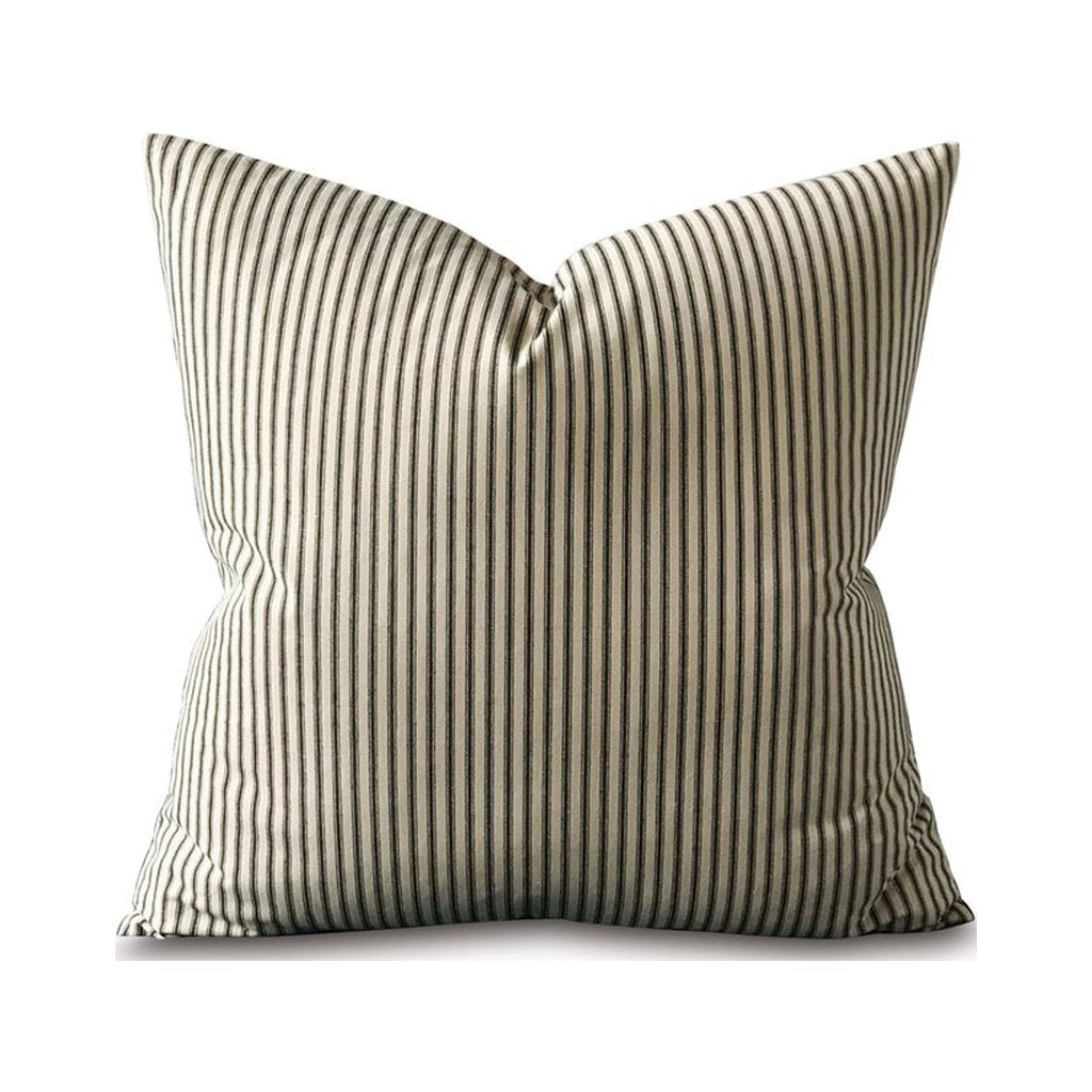 Clean Line Pinstripe Decorative Pillow Cover 22"x22"