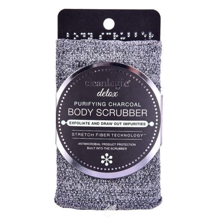Cleanlogic Detox Charcoal Scrubber Body Value Pack, 6 Pack