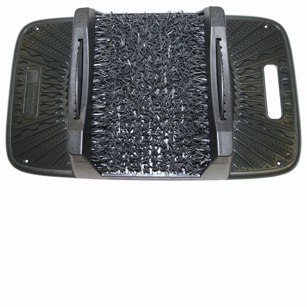 Clean Machine AstroTurf Shoe & Boot Scraper Mat Flint Gray Indoor Outdoor Use