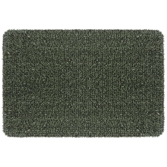 Clean Machine Classic AstroTurf Scraper Doormat 23.5 x 35.5 inch Evergreen Outdoor Use