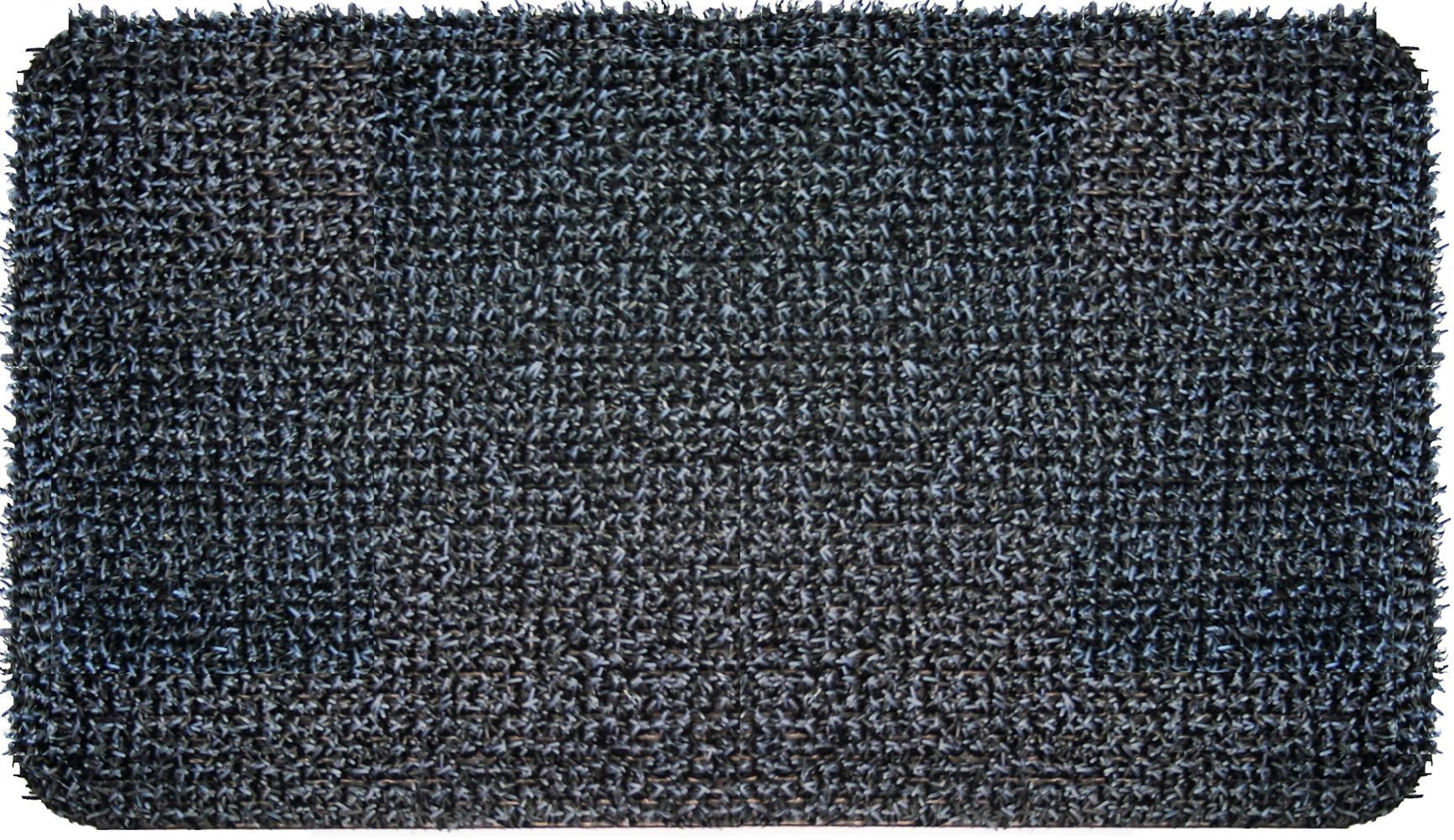 Clean Machine High Traffic AstroTurf Scraper Doormat 17.5 x 29.5 inch Charcoal Gray Outdoor Use
