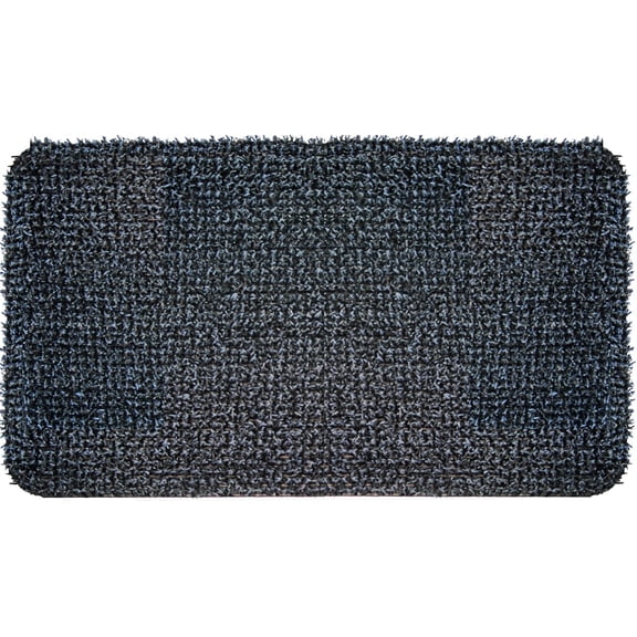 Clean Machine High Traffic AstroTurf Scraper Doormat 17.5 x 29.5 inch Charcoal Gray Outdoor Use