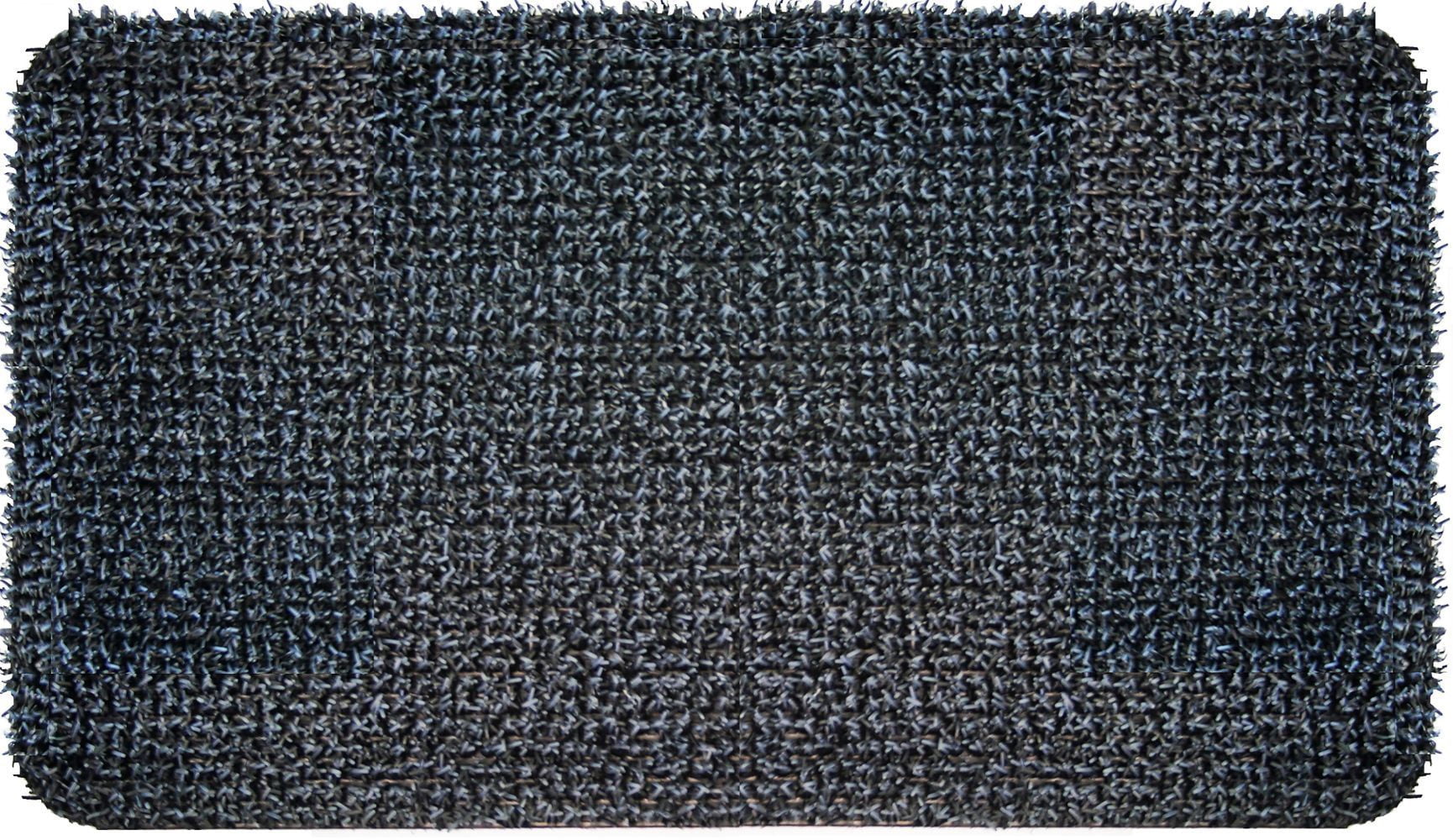 Clean Machine High Traffic AstroTurf Scraper Doormat 23.5 x 35.5 inch Charcoal Gray Outdoor Use
