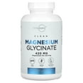 Clean, Magnesium Glycinate, 420 mg, 180 Capsules, TypeZero