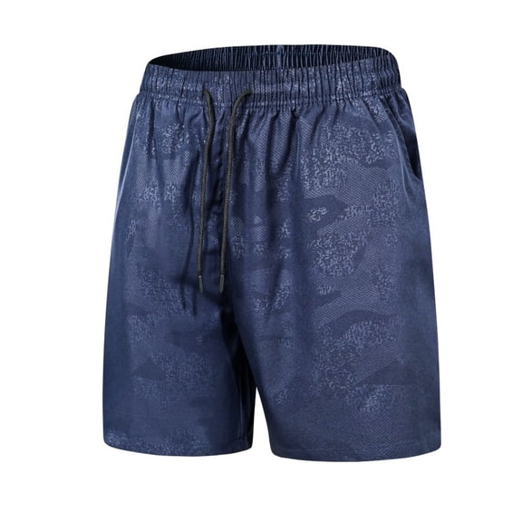 Clean Mens Ice Silk Athletic Shorts Summer 7" Lightweight Golf Shorts Quick Dry Athletic-Fit Sweatpants Elastic Waist Pull On Stretch Beach Shorts Gym Traning Track Joggers Pants with Pockets