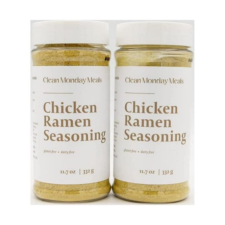 Clean Monday Meals | Chicken Ramen Seasoning Mix | Dairy Free & Gluten Free  | Two Pack