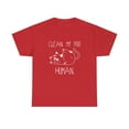 thumbnail image 1 of Clean My Poo Human Shirt - Funny Cat Lady Gift Tee - Kitty Shirt - ID: 311, 1 of 7