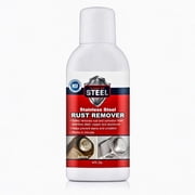 Stainless Steel Rust Remover & Stain Cleaner - NSF Approved Food Use Areas - 4oz