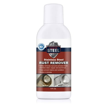 Clean My Steel: Stainless Steel Cleaner & Rust Remover - One Drop, Countless Possibilities - 4 fl oz