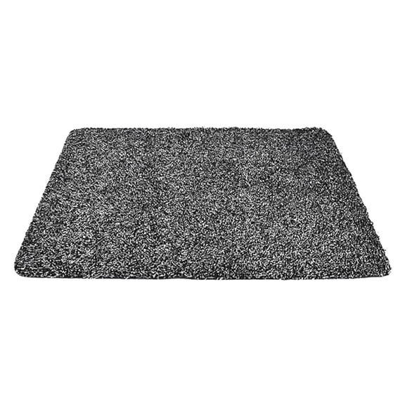 Clean N Go Mat Gray Non Slip Floor Entryway Clean Step Acrylic Door Mat 21"x4" Grey Indoor