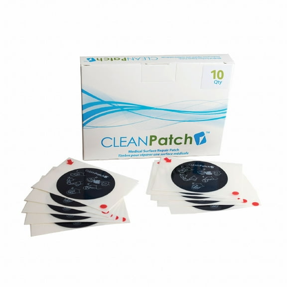Clean Patch Mattress Repair Patch,2" L,Round,PK10  11003