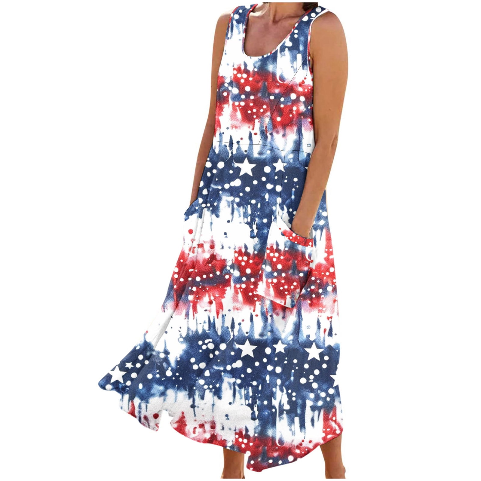 Grand Ole Flag Sundress