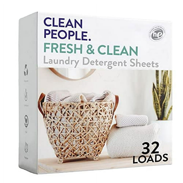 Clean People Ultra Concentrated Laundry Detergent Sheets & Fabric Softener  Sheets - Plant-Based, Eco Friendly Laundry Detergent 96ct & Dryer Sheets  160ct (Fragrance Free) - Yahoo Shopping