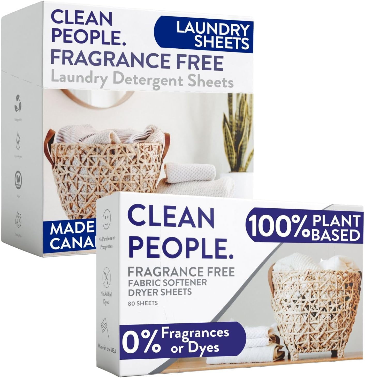 Clean People Ultra Concentrated Laundry Detergent Sheets & Fabric