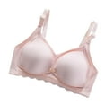 thumbnail image 1 of Clean Pregnant Women Bra Open Button Nursing Underwear Cotton Underwire Brassiere Lightweight Suitable Front Closure Everyday Bras Plain Breastfeeding Corset, 1 of 6