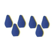 Trisales Marketing Inc - Clean Reach Scrubber Non-Scratch Sponge - Blue Set of 6 Replacement Pads