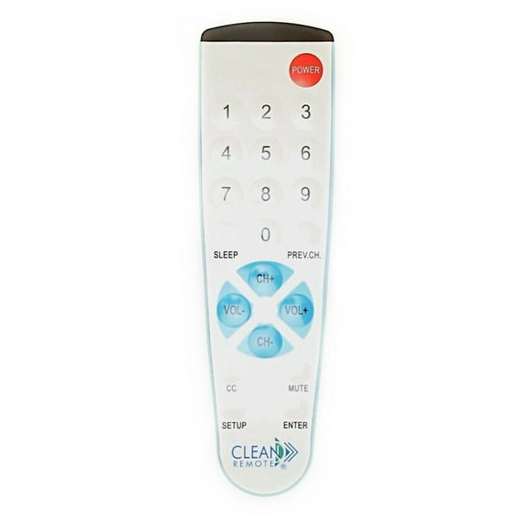 Clean Remote CR2BB Big Button Universal TV Remote