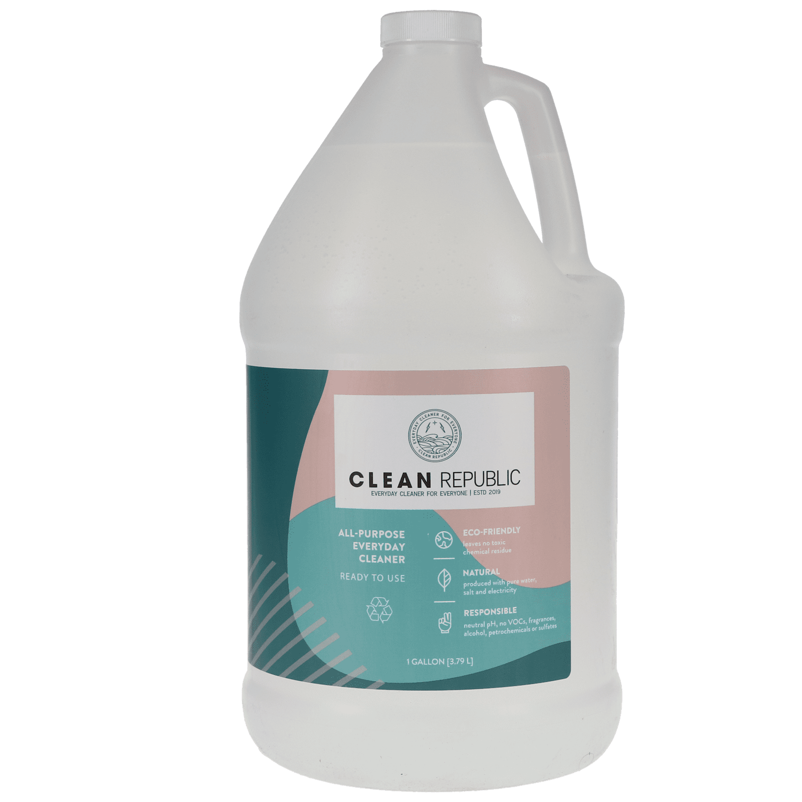 Clean Republic AllPurpose Everyday Household Cleaner, Hypochlorous