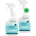 thumbnail image 1 of Clean Republic Multi-Purpose Disinfectant - ALL NATURAL Disinfectant Spray - Safe for People, Pets & Plants - Bleach Free and Fragrance Free, Freshens Air & Removes Odors, 32oz - 2 Pack C67, 1 of 3