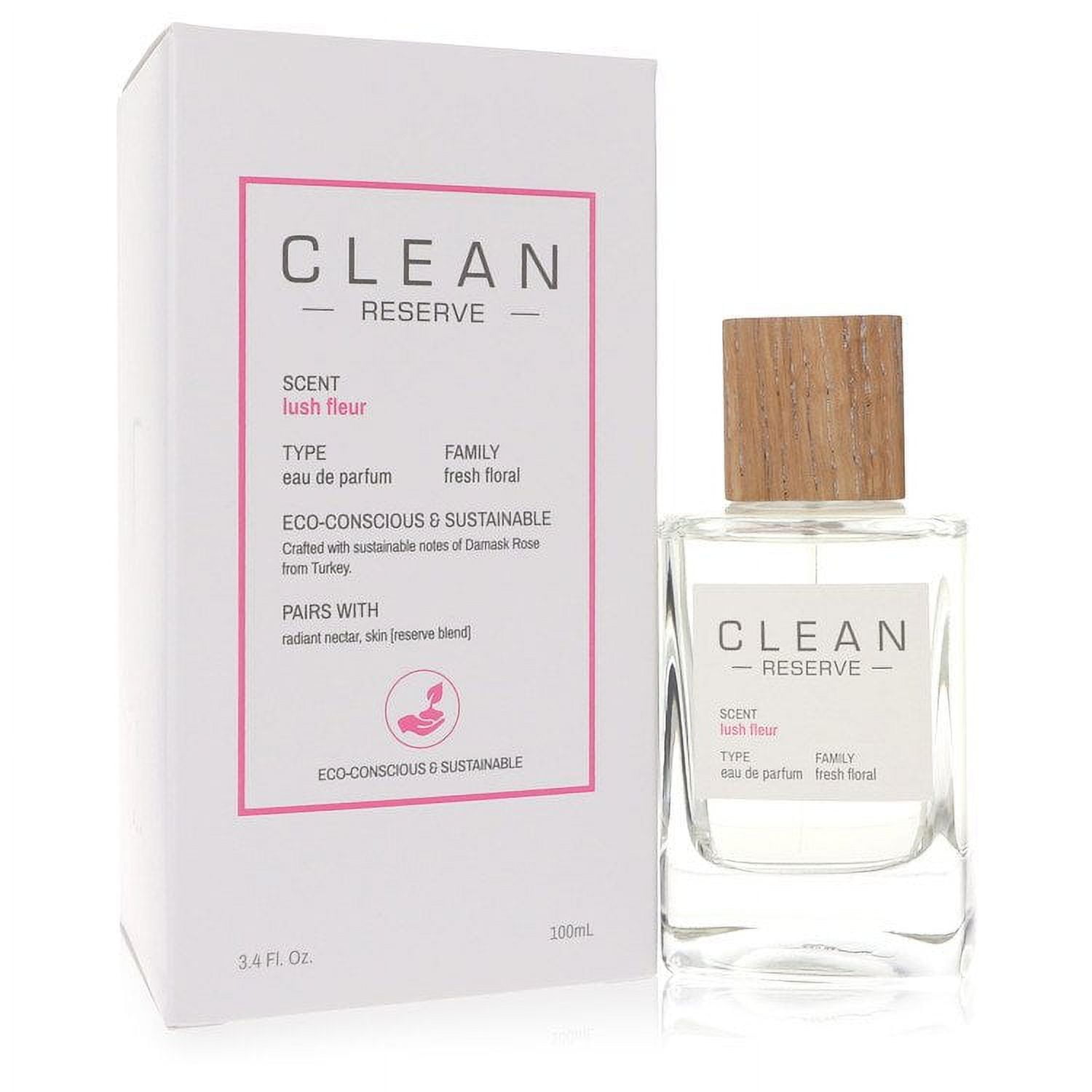 Clean Reserve Lush Fleur Eau De Parfum Spray By Clean - 3.4 oz Clean Reserve Lush Fleur Eau De Parfum Spray By Clean - 3.4 oz
