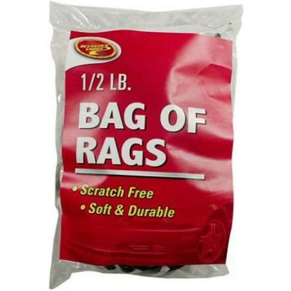 Clean Rite 236710 1 lbs Bag of Rags Cleaning Cloths, Pack of 3